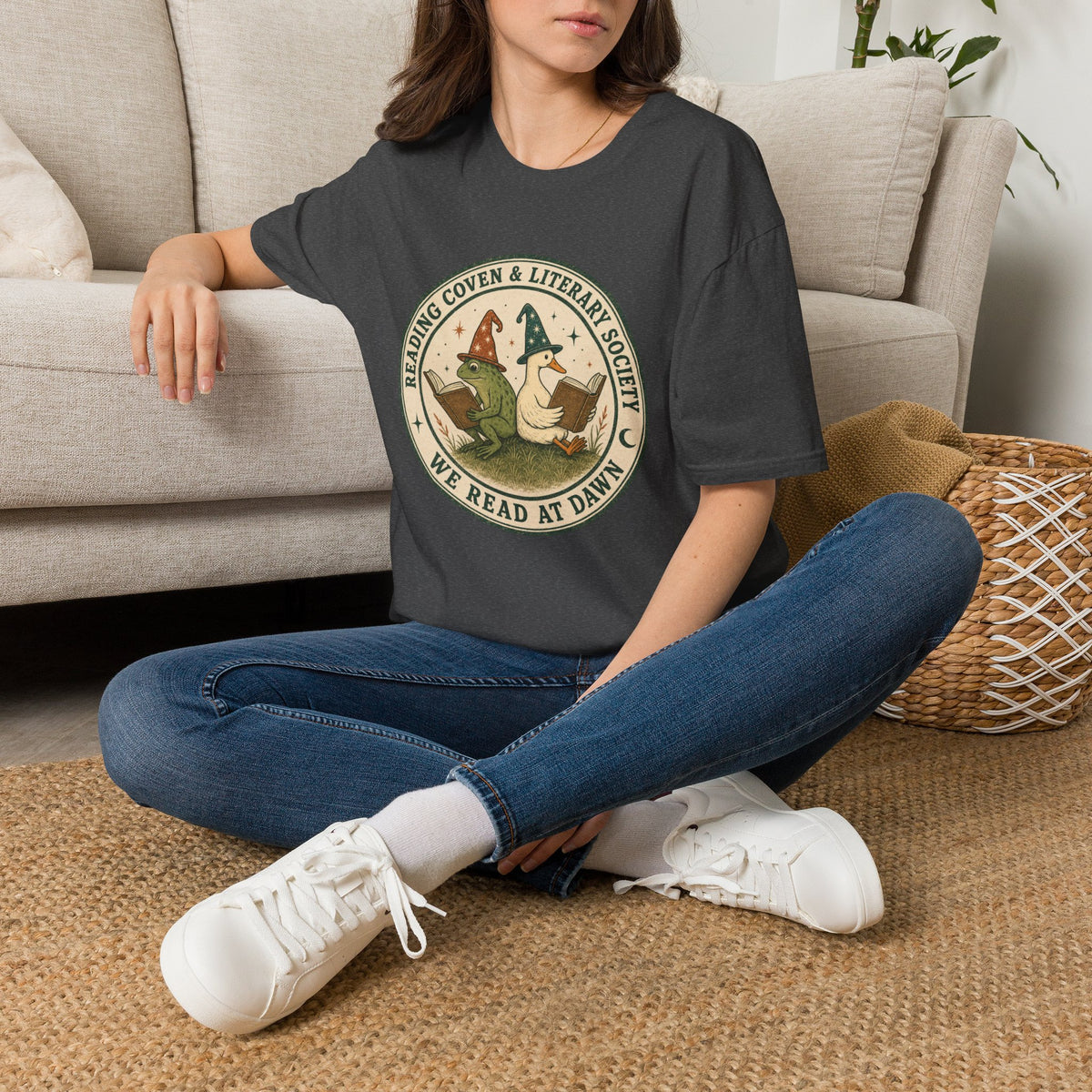 Reading Coven Frog and Goose T-Shirt