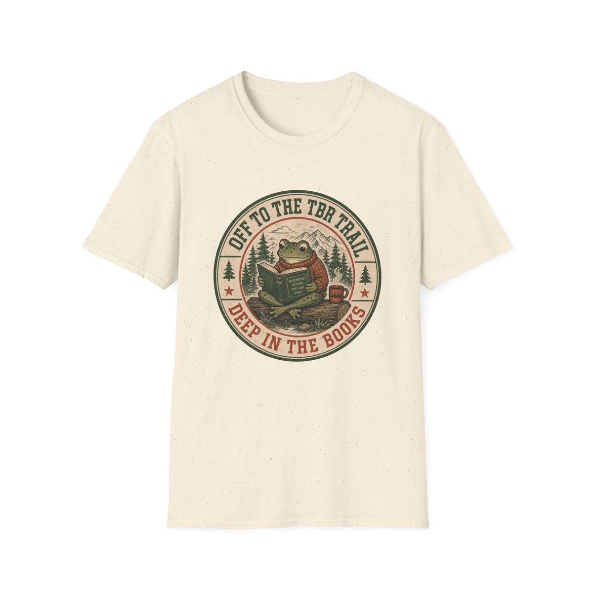 Off To The TBR Trail Frog T-Shirt