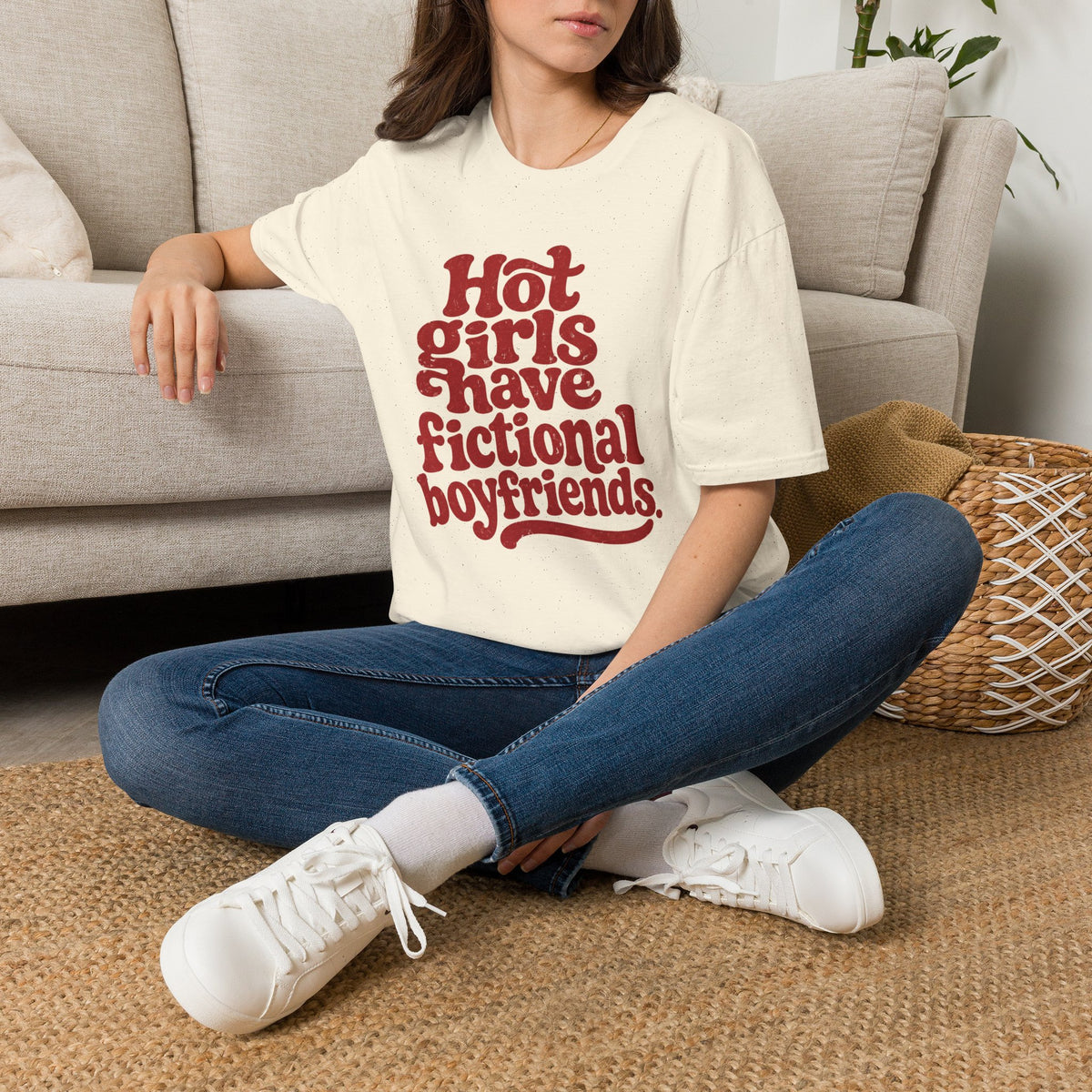 Hot Girls Have Fictional Boyfriends T-Shirt