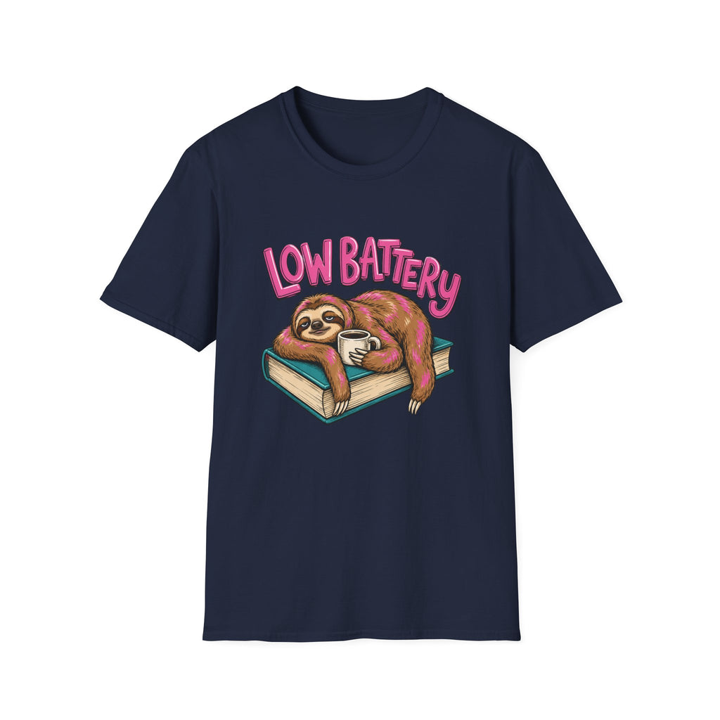 Low Battery Sloth T-Shirt