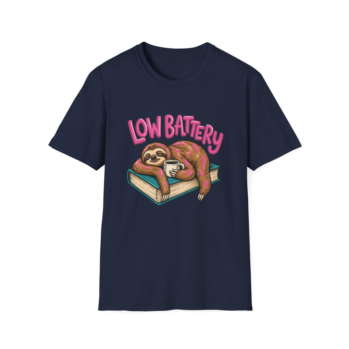 Low Battery Sloth T-Shirt