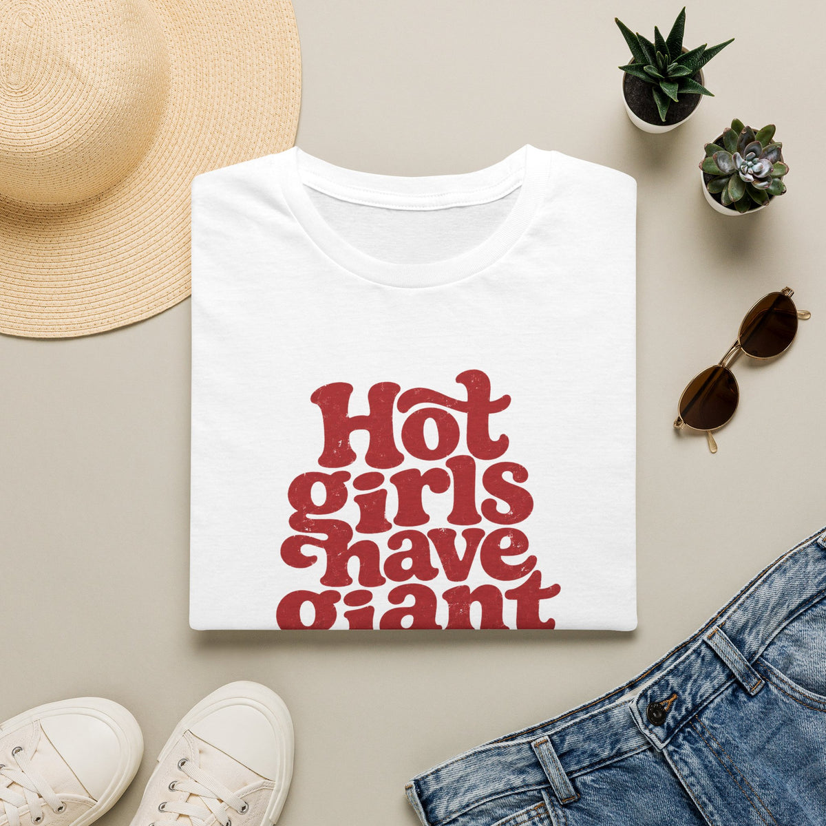 Hot Girls Have Giant TBR Piles T-Shirt