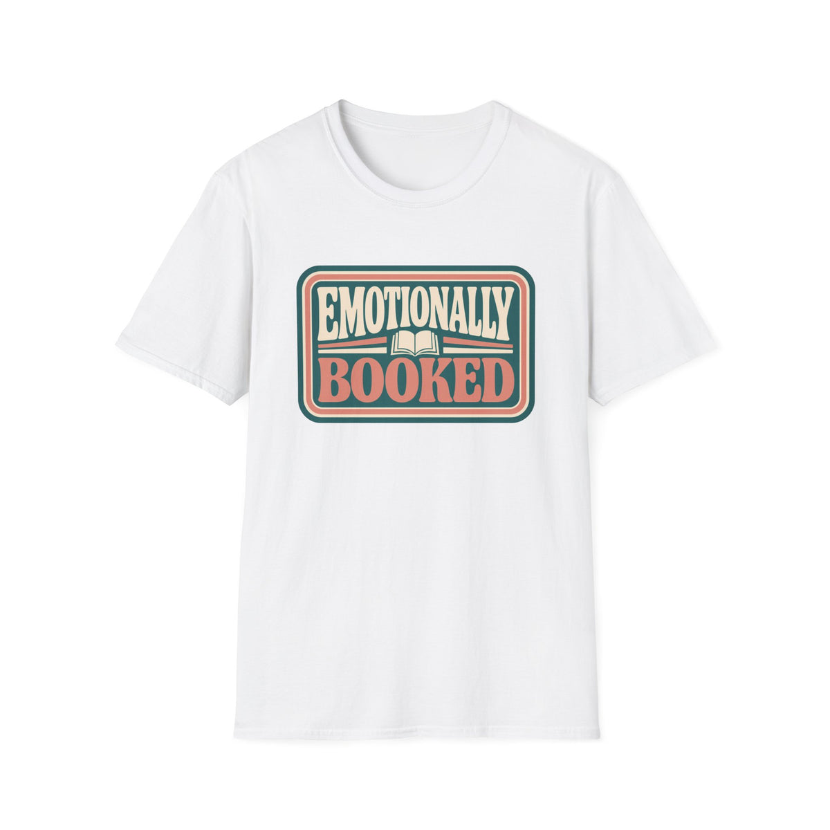 Emotionally Booked Retro T-Shirt