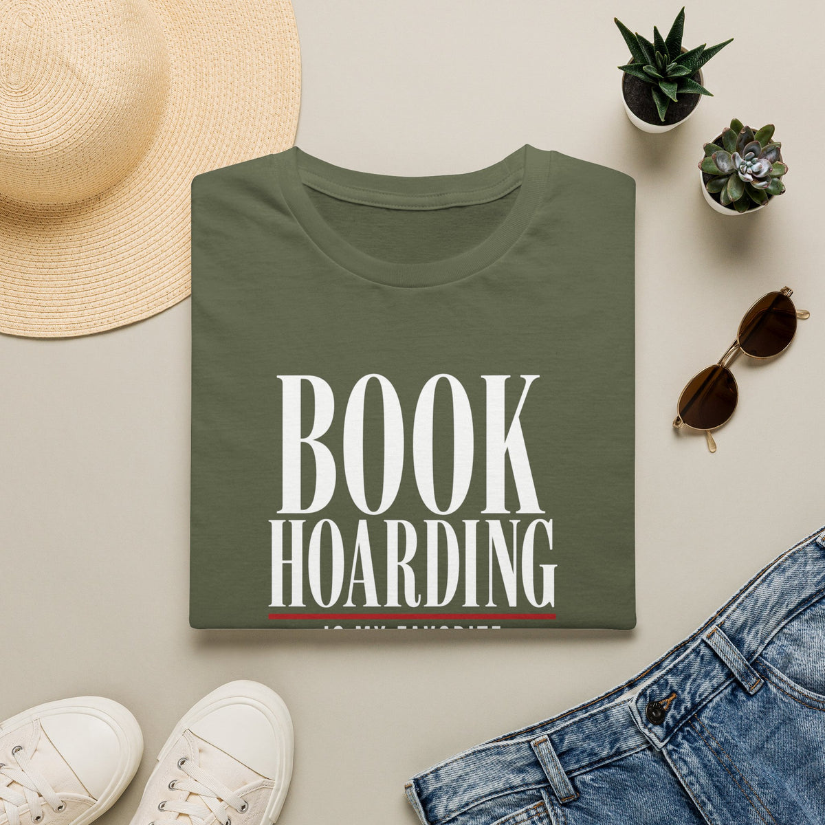 Book Hoarding Is My Favorite Sport T-Shirt