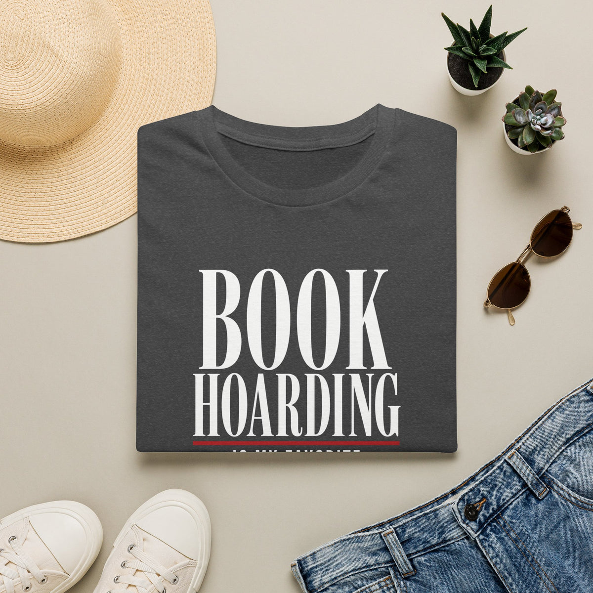 Book Hoarding Is My Favorite Sport T-Shirt