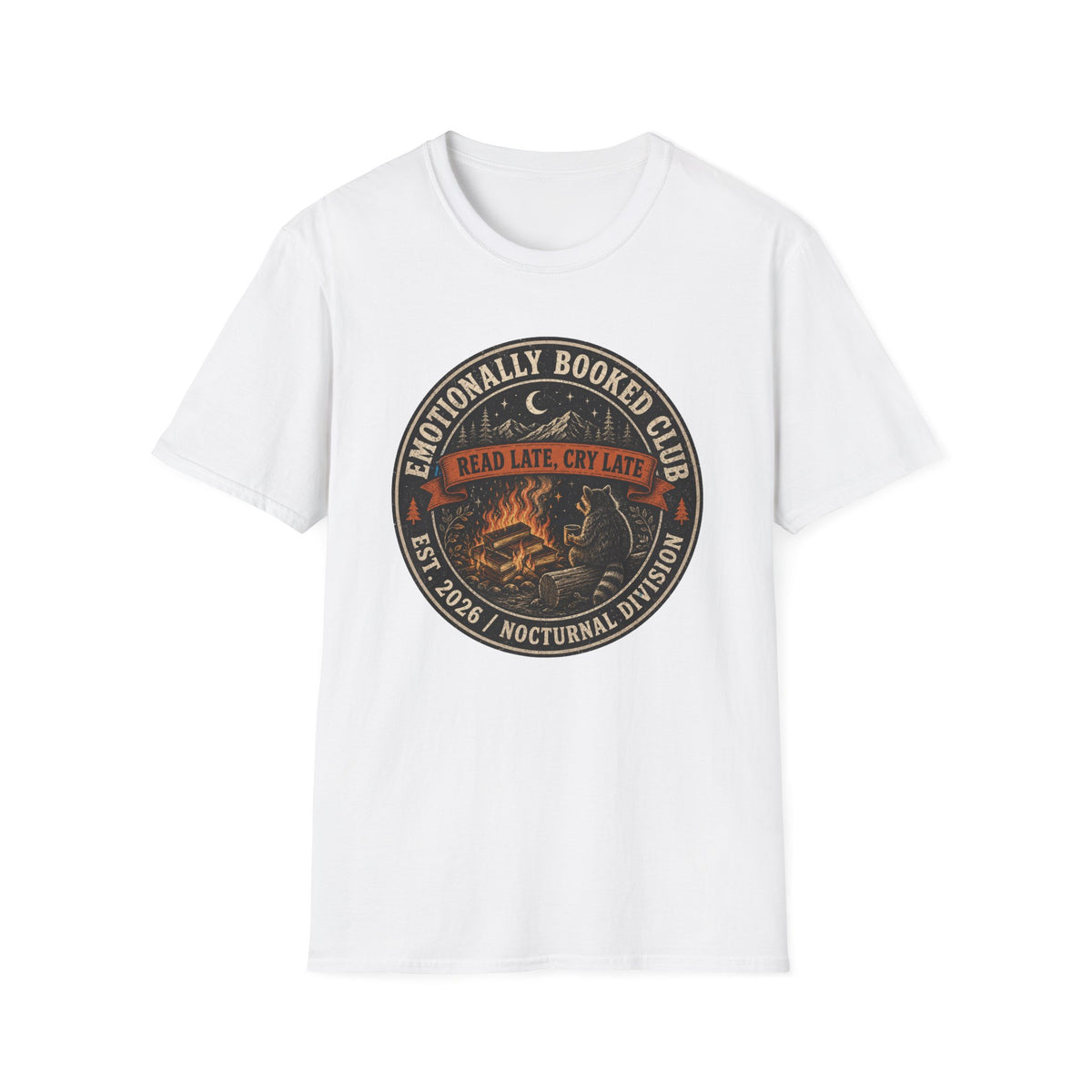 Emotionally Booked Circle T-Shirt