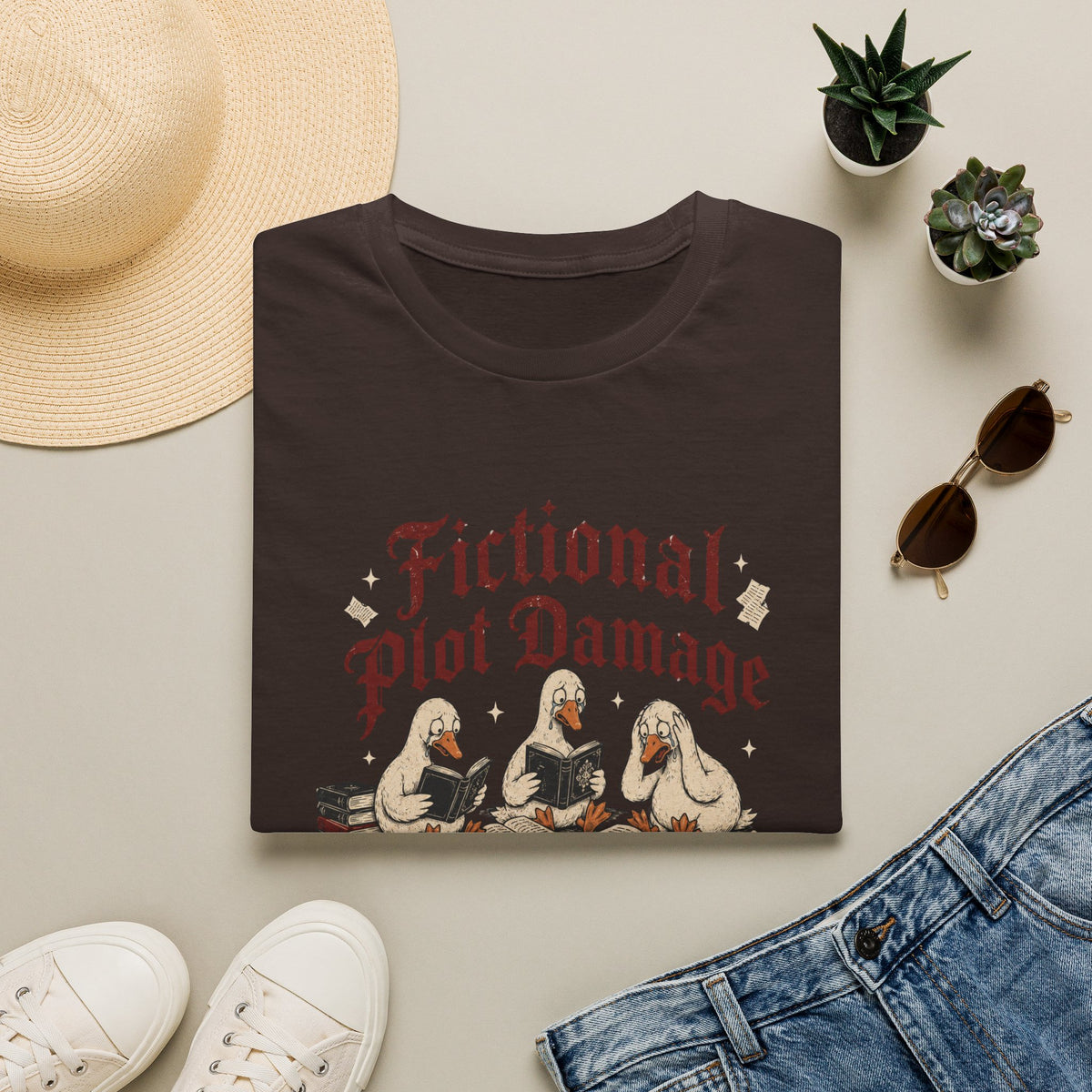 Fictional Plot Damage T-Shirt