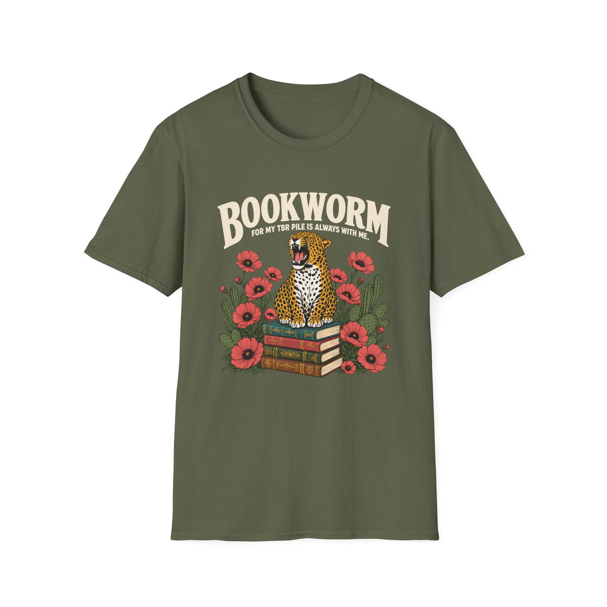 Bookworm Tiger T-Shirt