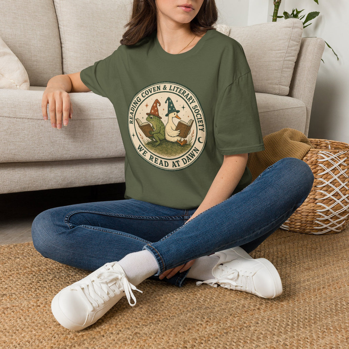 Reading Coven Frog and Goose T-Shirt