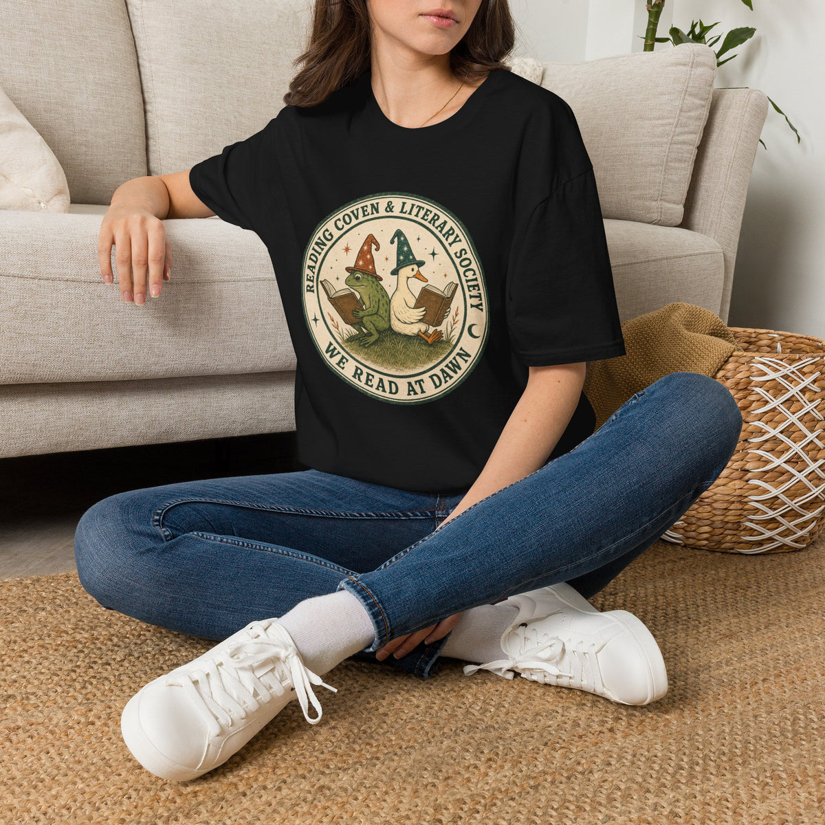 Reading Coven Frog and Goose T-Shirt