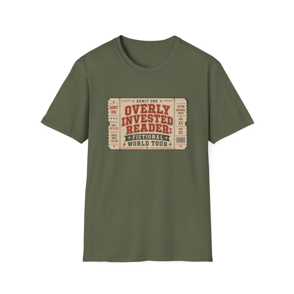 World Ticket Design T-Shirt
