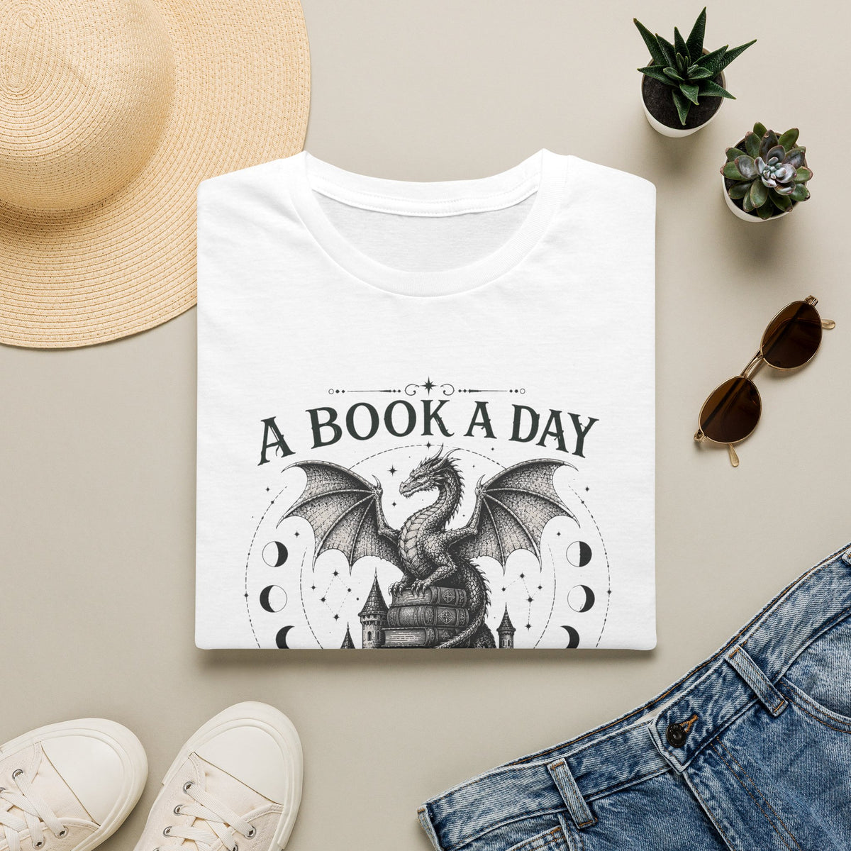 A Book A Day Keeps Reality Away T-Shirt