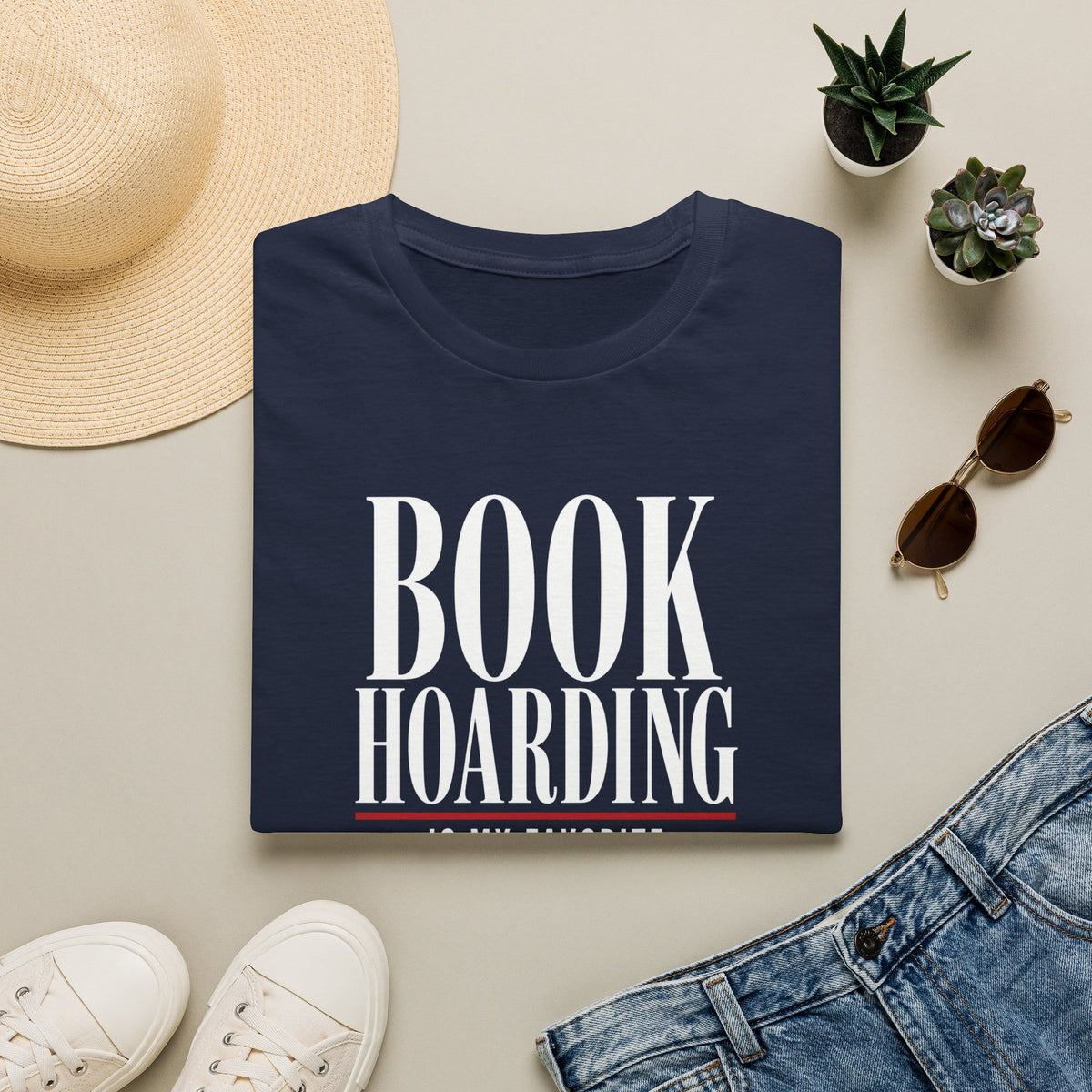Book Hoarding Is My Favorite Sport T-Shirt