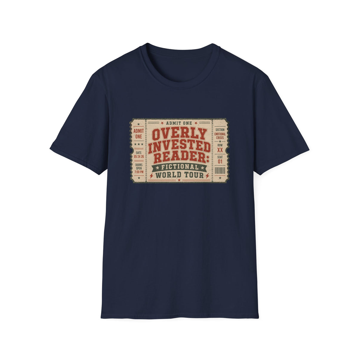 World Ticket Design T-Shirt