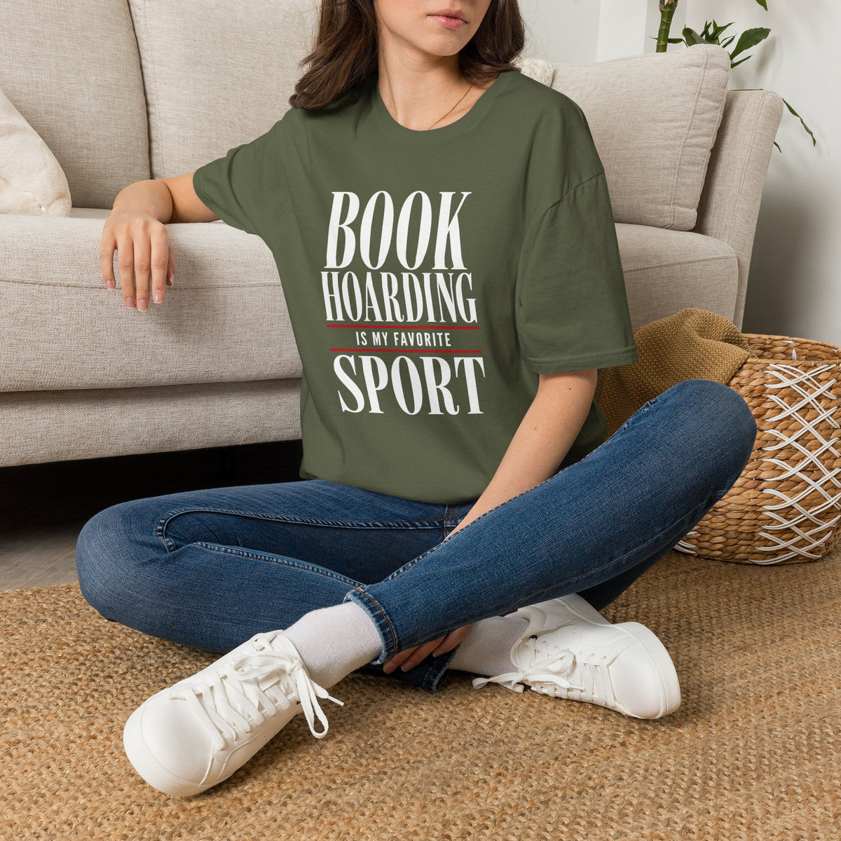 Book Hoarding Is My Favorite Sport T-Shirt