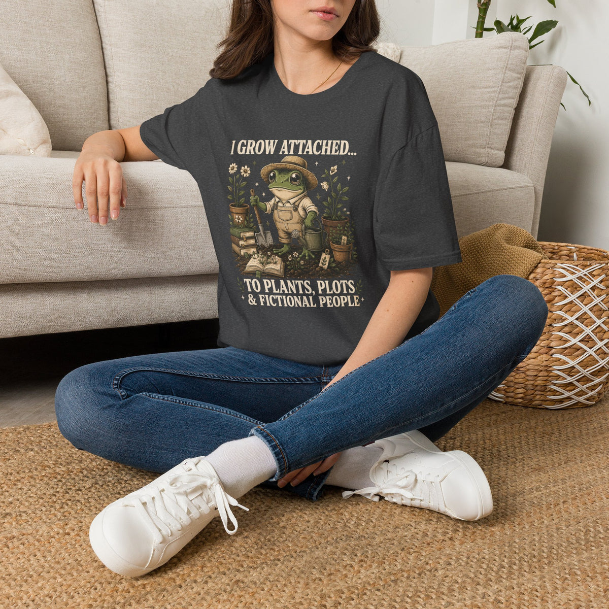 I Grow Attached to Plants Plots Fictional PPL T-Shirt