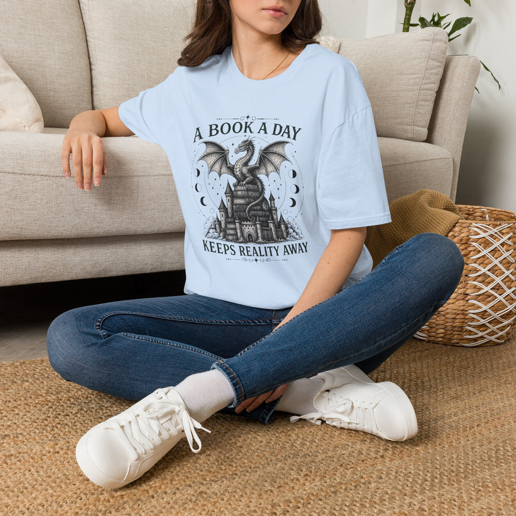 A Book A Day Keeps Reality Away T-Shirt
