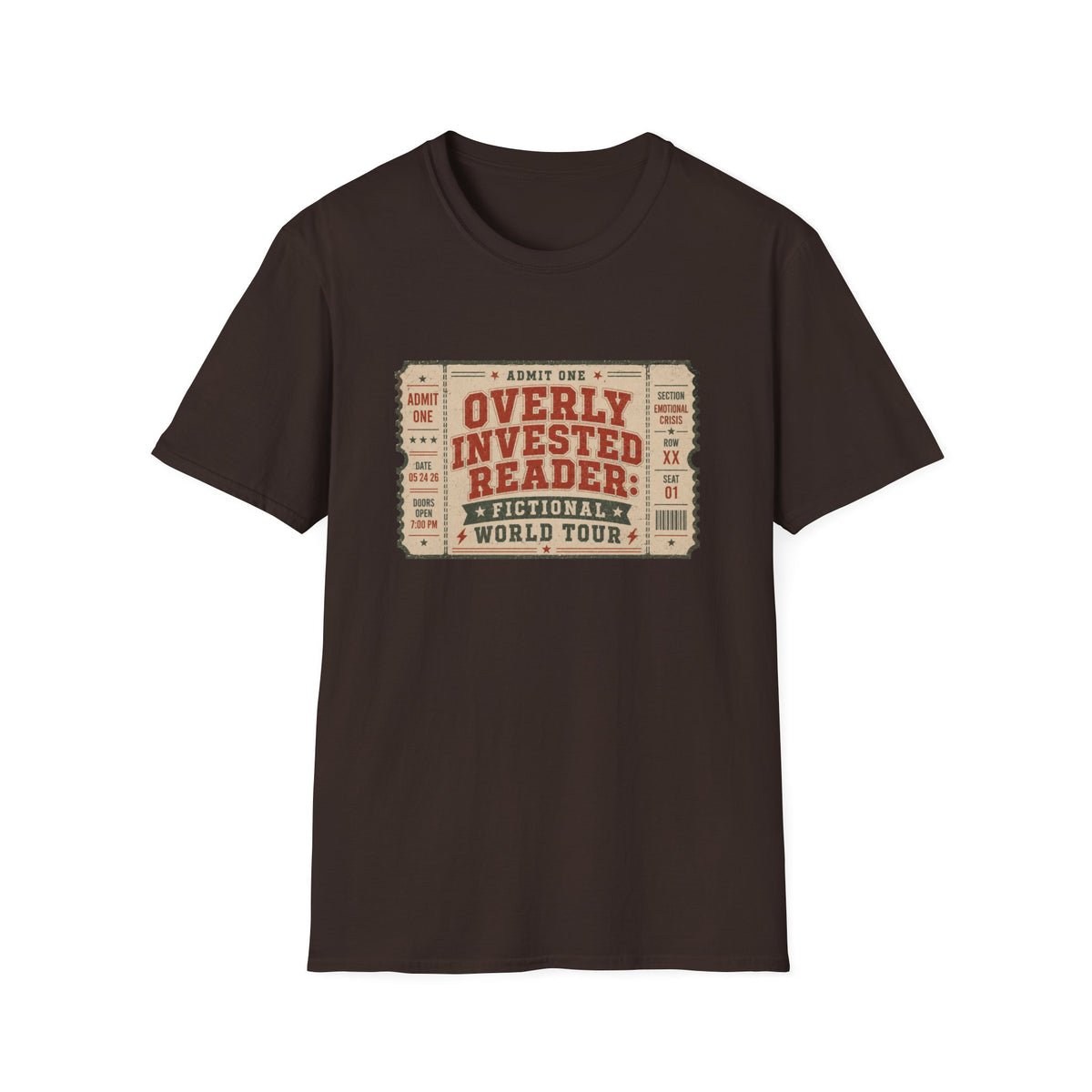 World Ticket Design T-Shirt