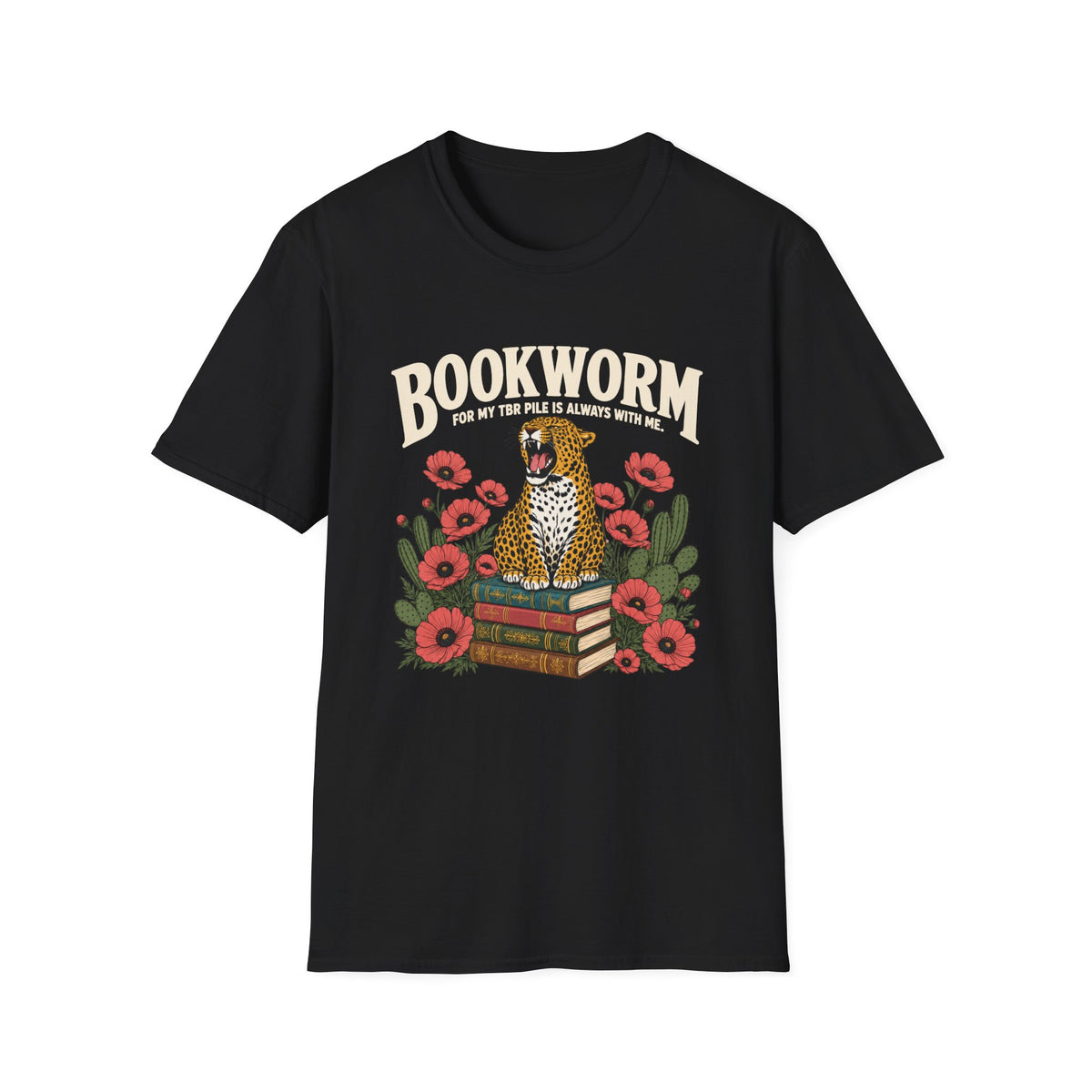 Bookworm Tiger T-Shirt