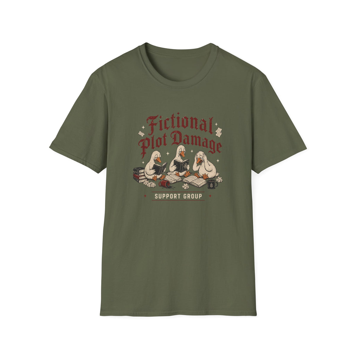 Fictional Plot Damage T-Shirt