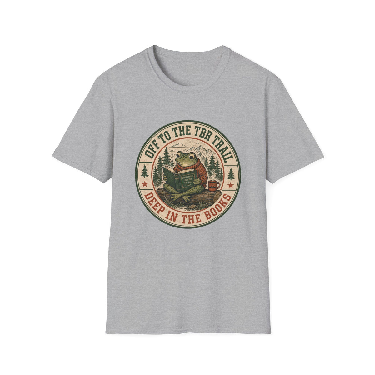 Off To The TBR Trail Frog T-Shirt