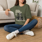 Asked My Romantic Expectations Skeleton T-Shirt