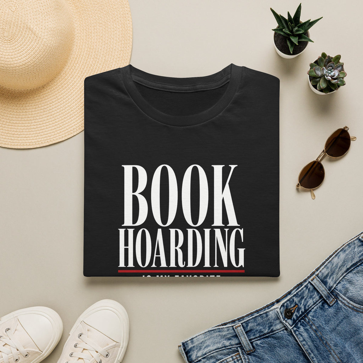Book Hoarding Is My Favorite Sport T-Shirt