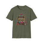 Book Stack Western Print T-Shirt