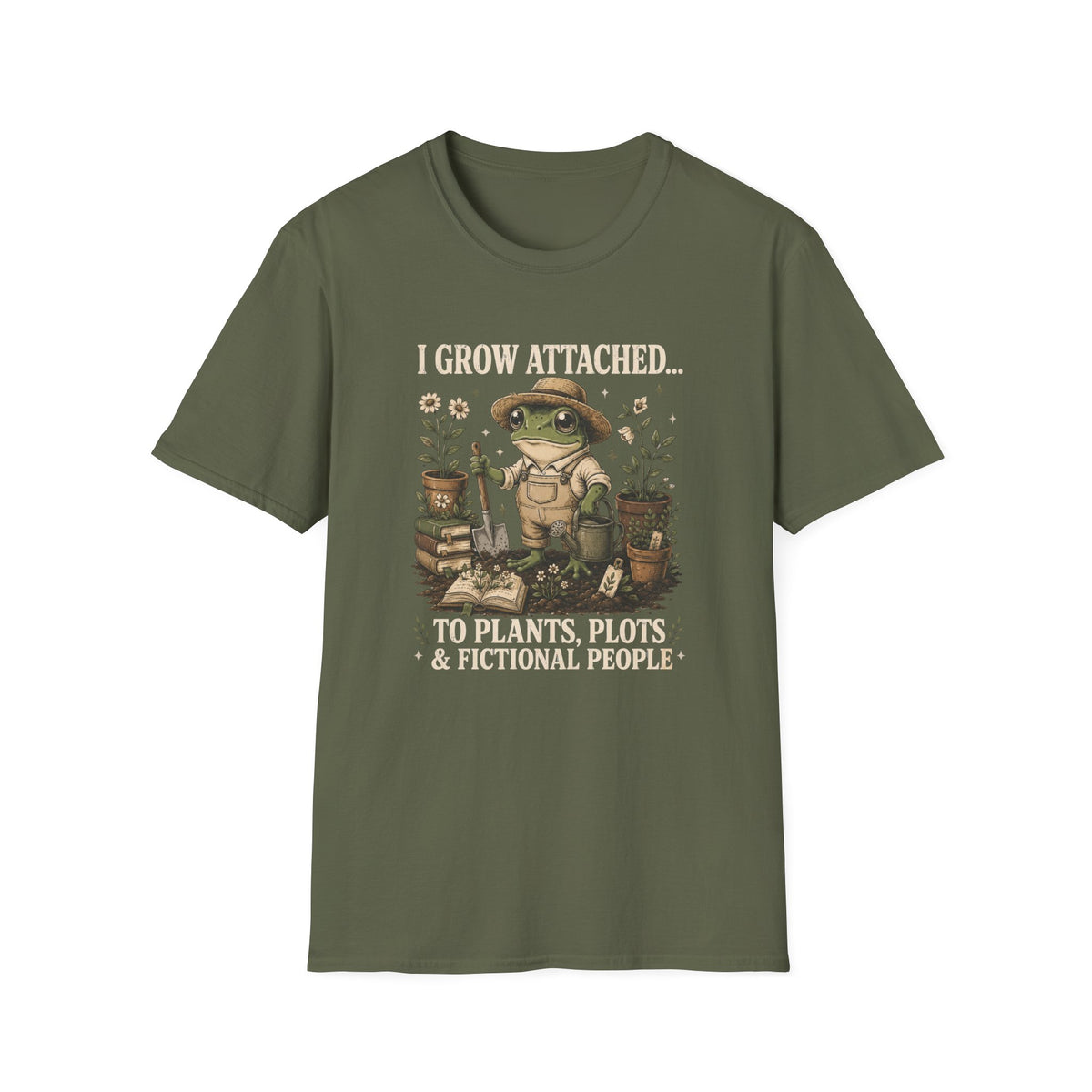 I Grow Attached to Plants Plots Fictional PPL T-Shirt