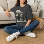 Asked My Romantic Expectations Skeleton T-Shirt