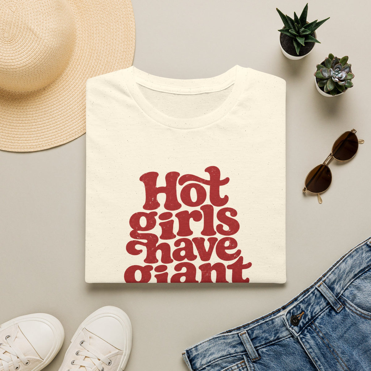 Hot Girls Have Giant TBR Piles T-Shirt