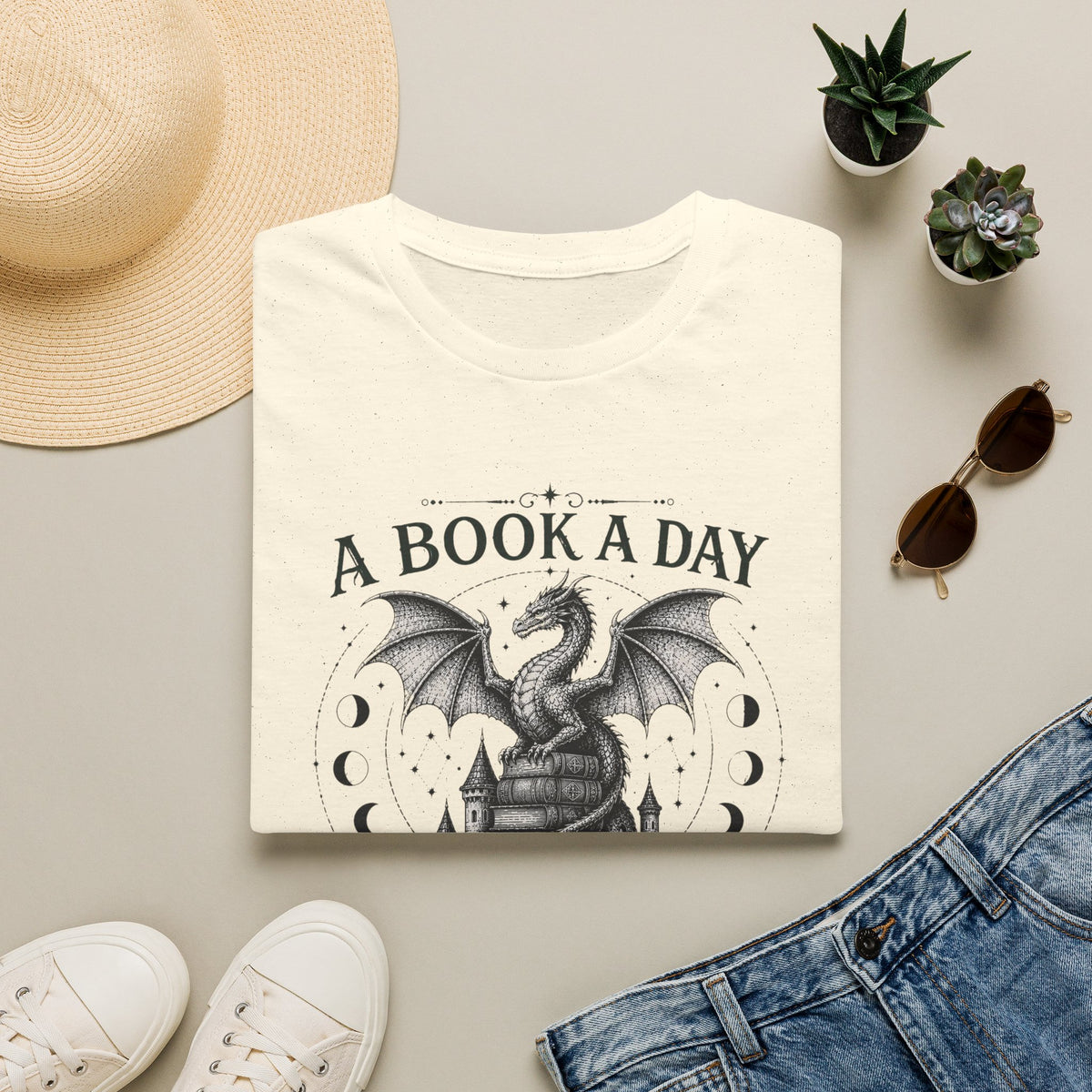 A Book A Day Keeps Reality Away T-Shirt