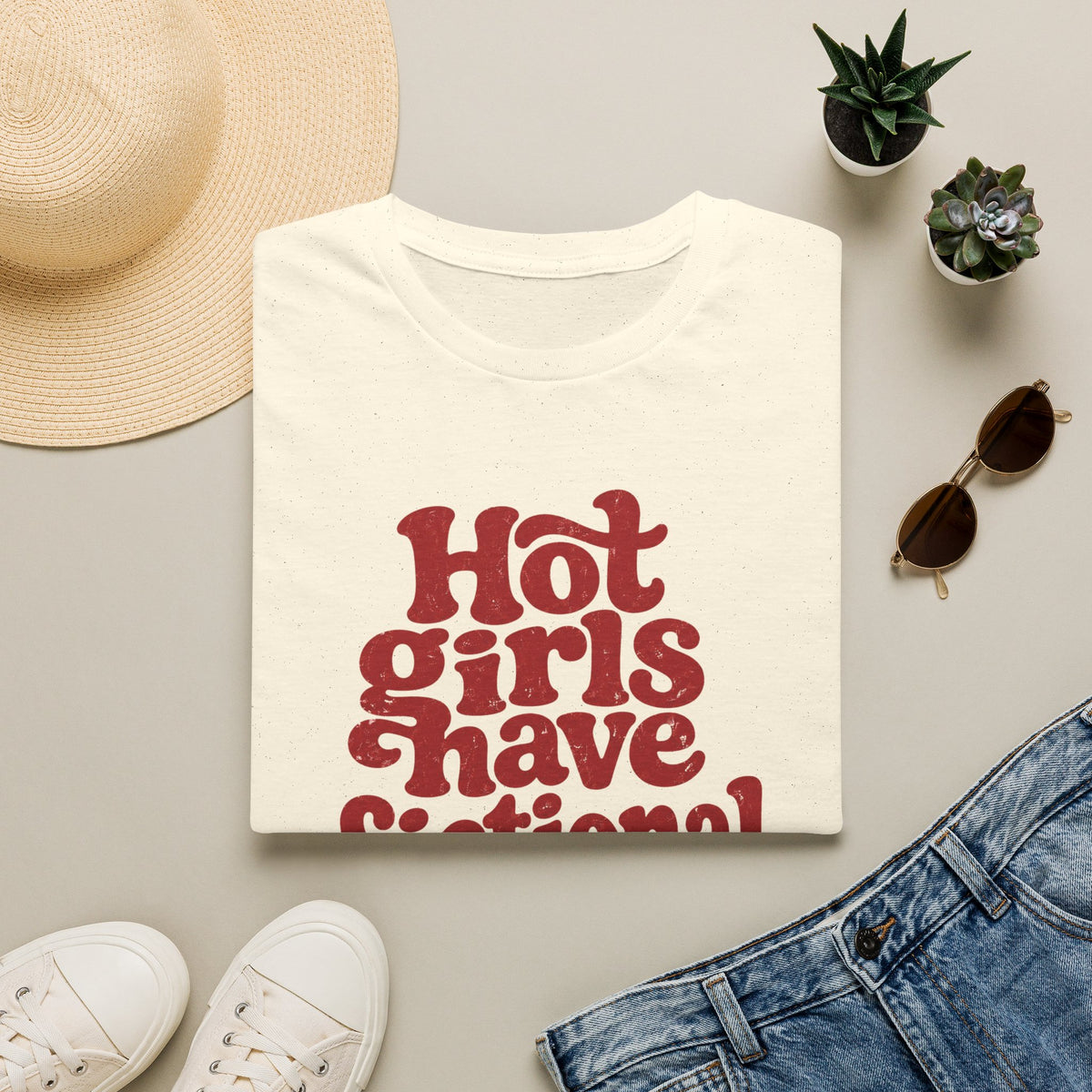 Hot Girls Have Fictional Boyfriends T-Shirt