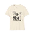 Asked Fictional Characters In My Head Skeleton T-Shirt