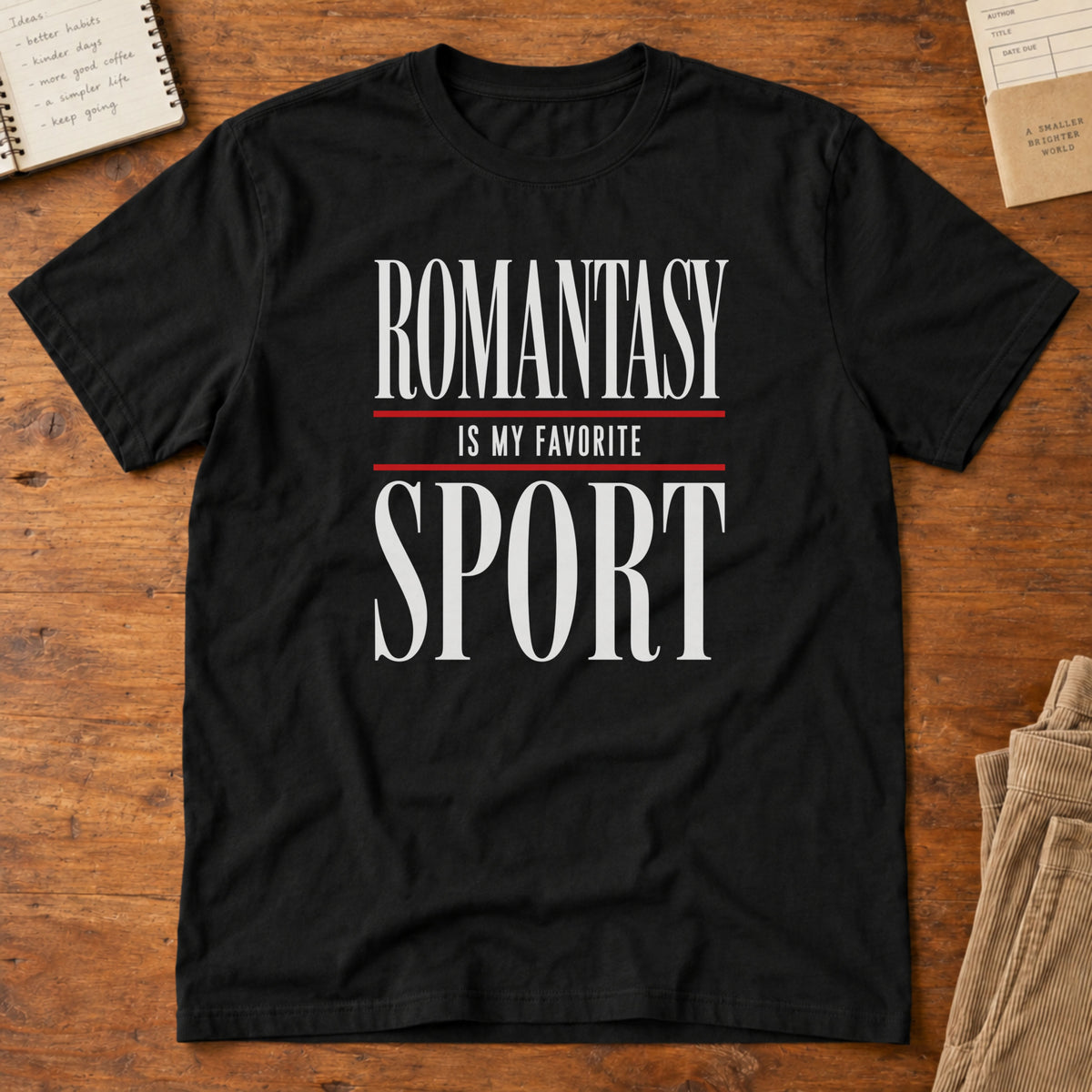 Romantasy Is My Favorite Sport T-Shirt