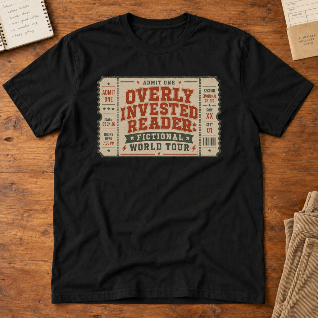 World Ticket Design T-Shirt