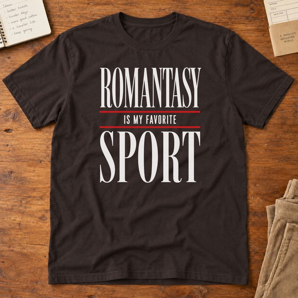 Romantasy Is My Favorite Sport T-Shirt