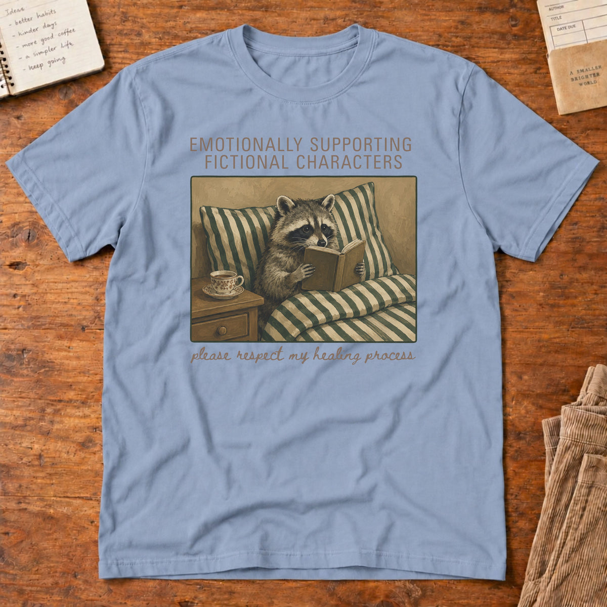 Emotionally Supporting Fictional Characters T-Shirt