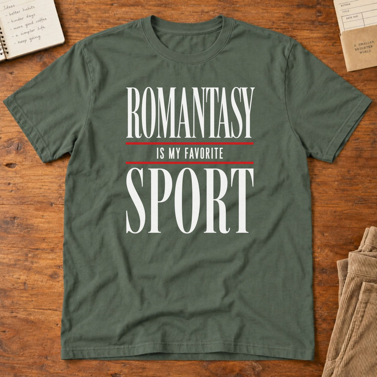 Romantasy Is My Favorite Sport T-Shirt