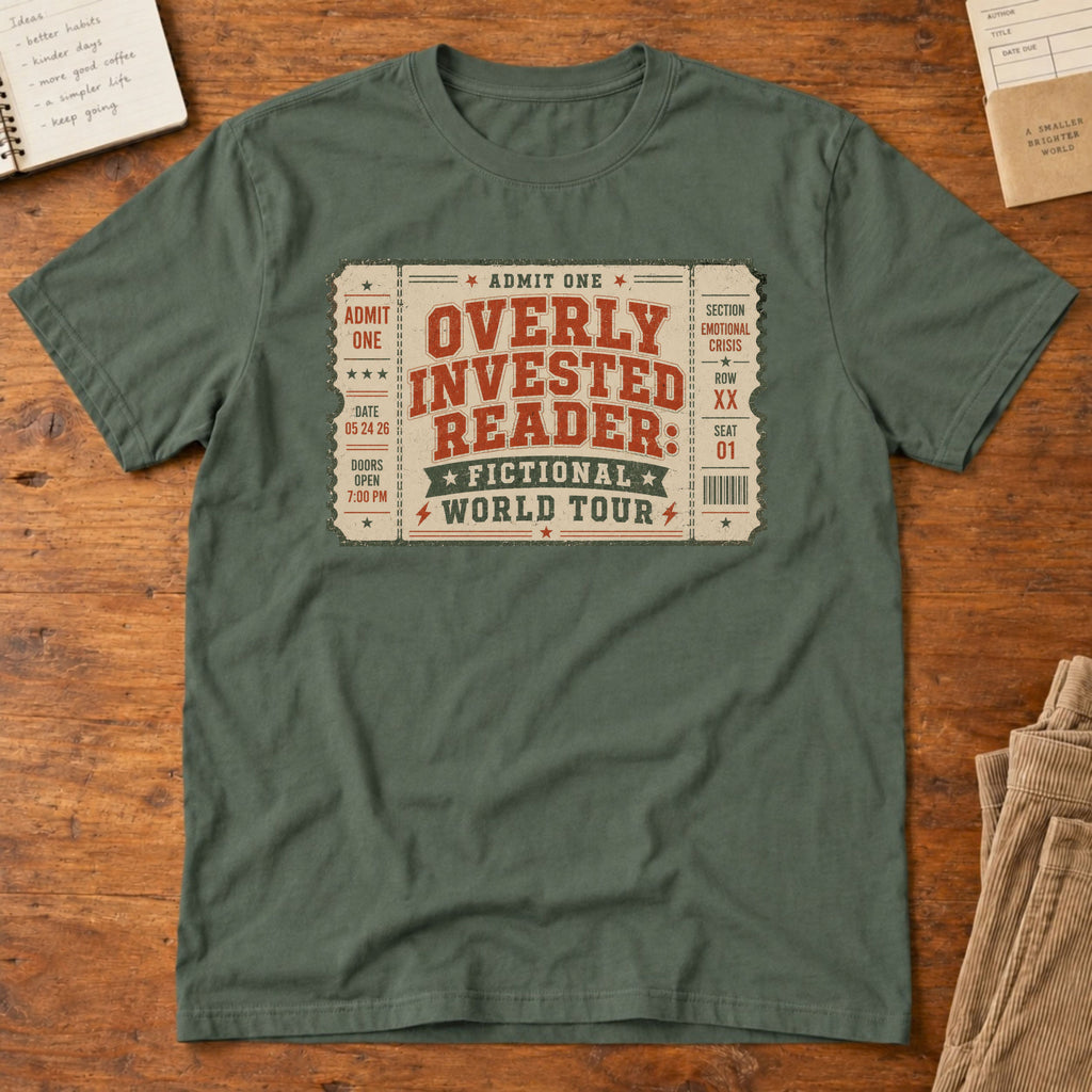 World Ticket Design T-Shirt