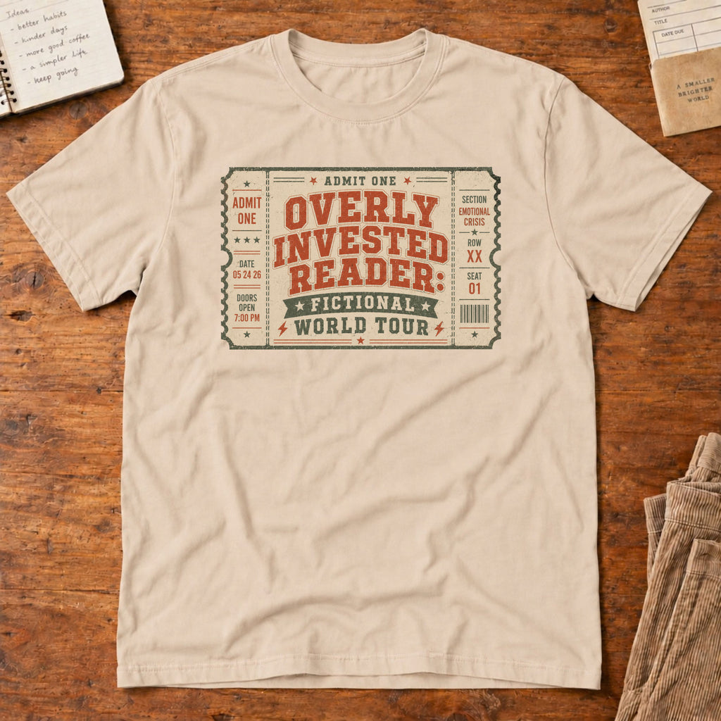 World Ticket Design T-Shirt
