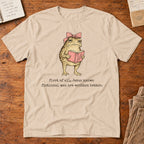 Jesus Knows Fictional Men are Written Better T-Shirt