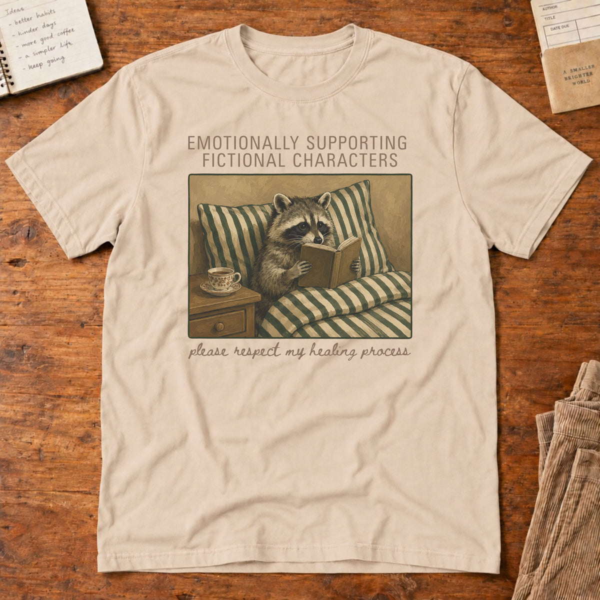 Emotionally Supporting Fictional Characters T-Shirt