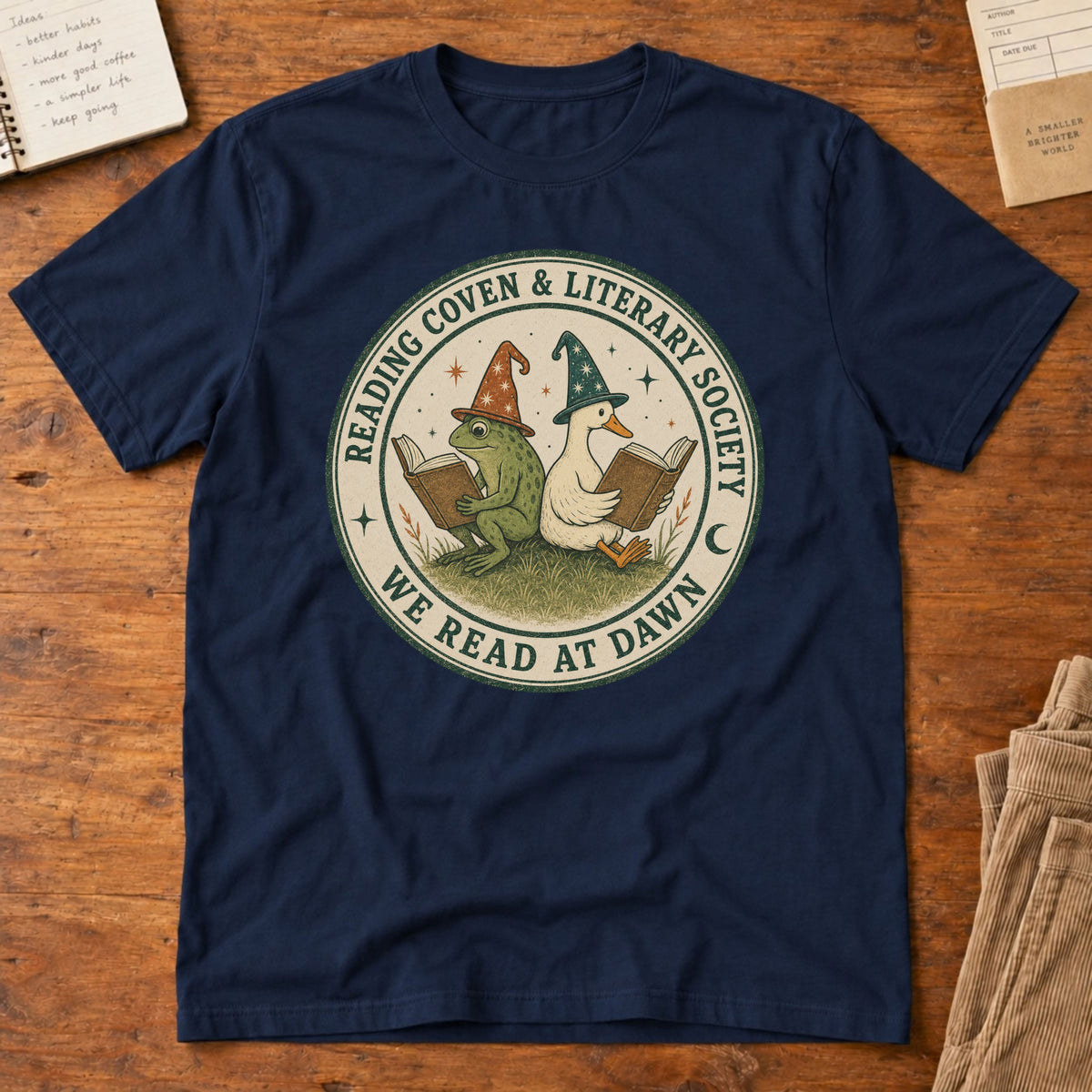 Reading Coven Frog and Goose T-Shirt