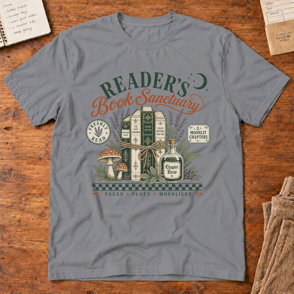 Readers Book Sanctuary T-Shirt
