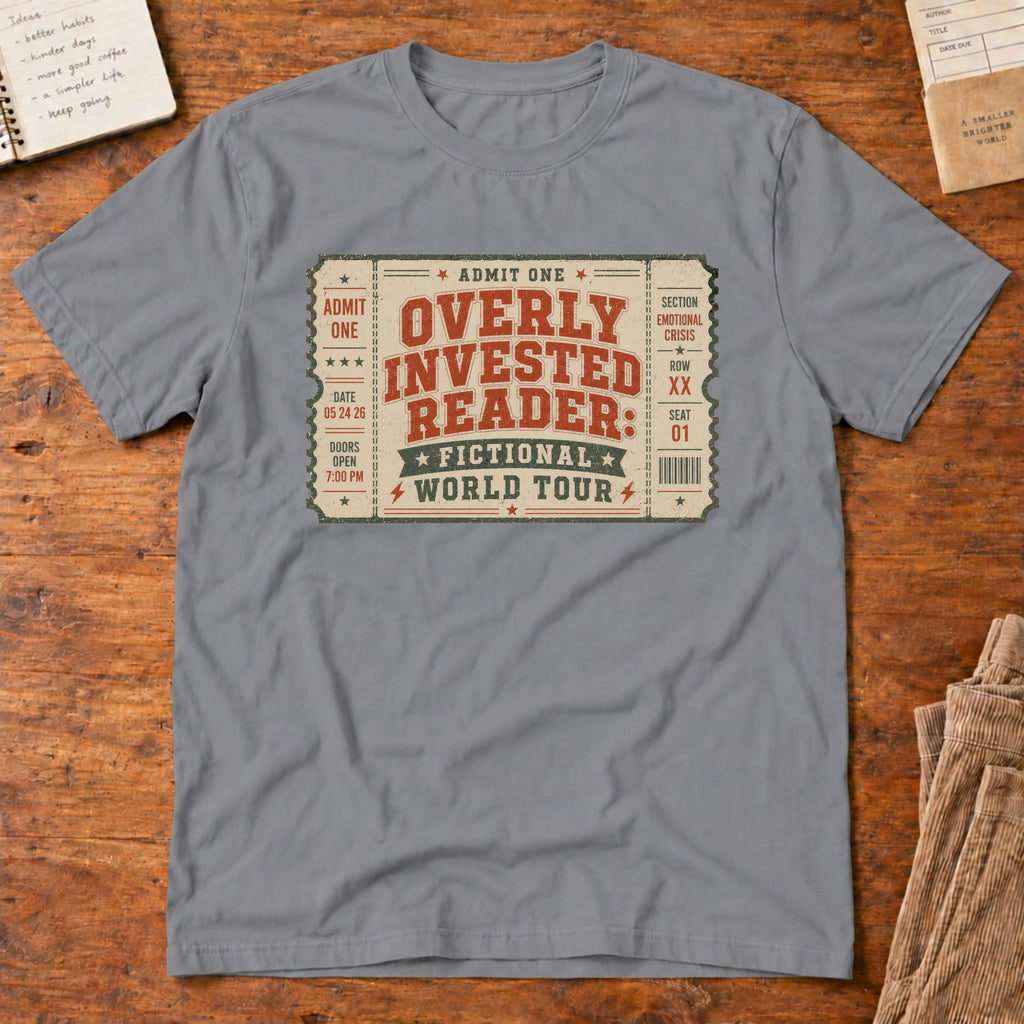 World Ticket Design T-Shirt