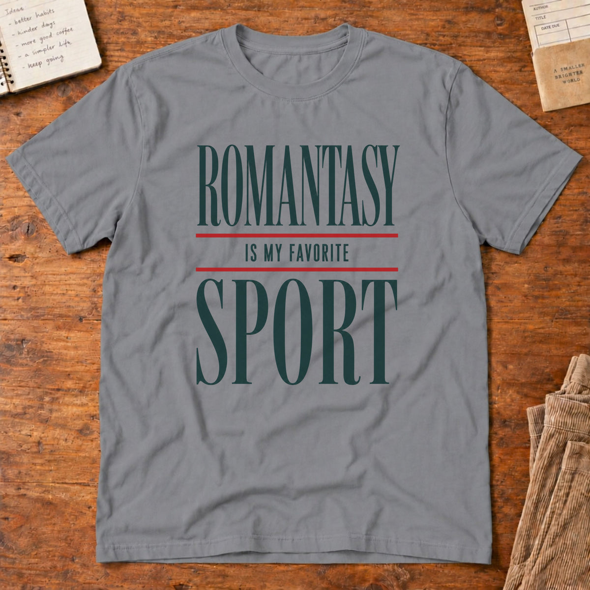 Romantasy Is My Favorite Sport T-Shirt