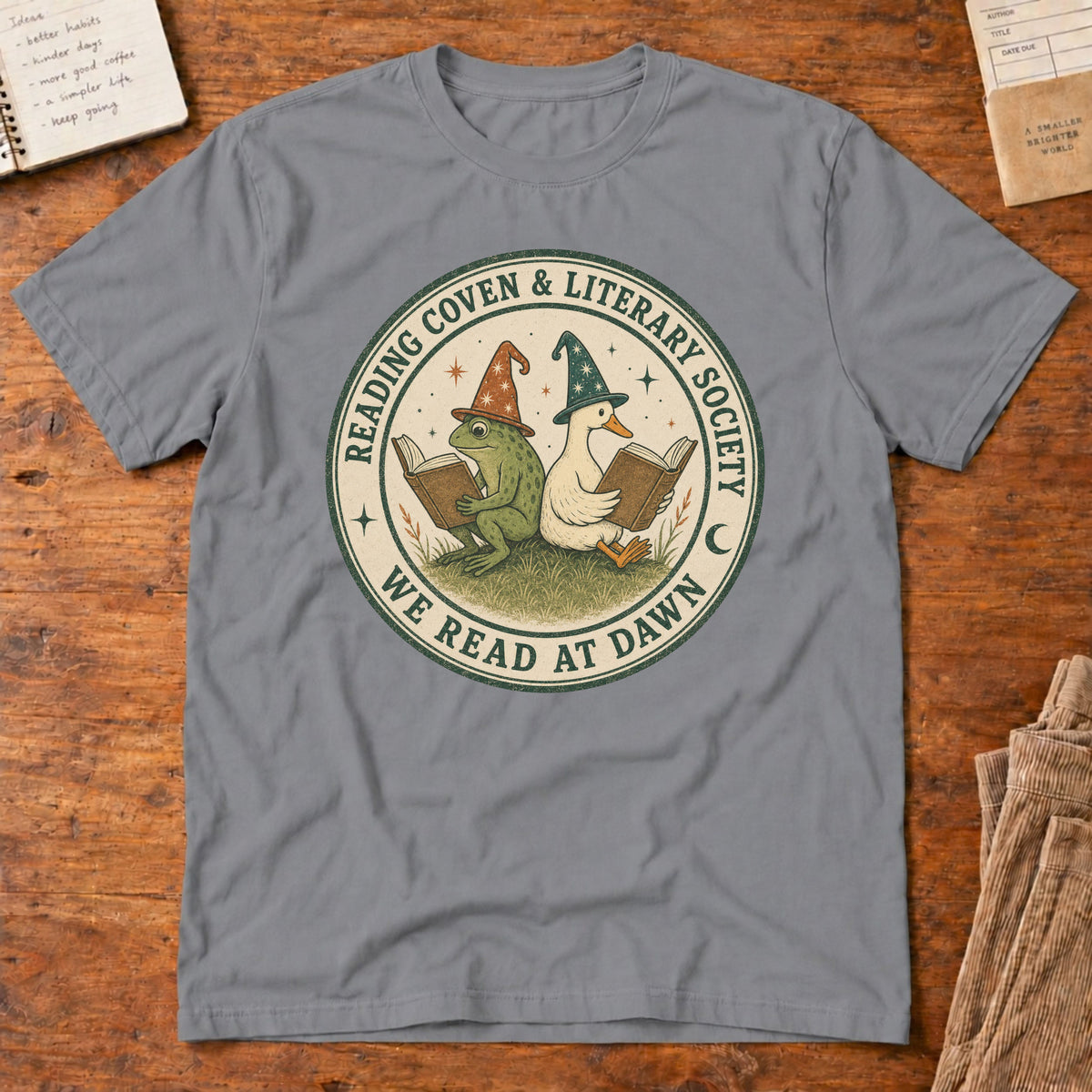 Reading Coven Frog and Goose T-Shirt