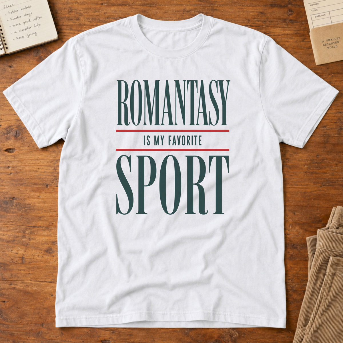 Romantasy Is My Favorite Sport T-Shirt