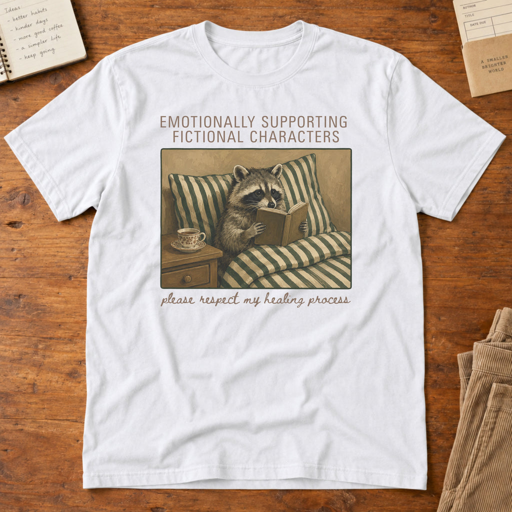 Emotionally Supporting Fictional Characters T-Shirt